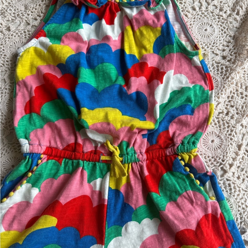 Biden Abstract Cotton Romper - Picture 2 of 4